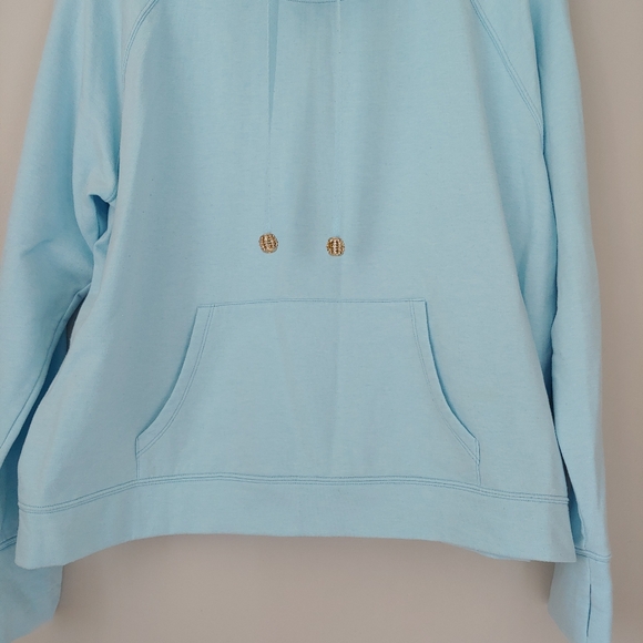 Lilly Pulitzer Jax Popover Sweatshirt Blue Size XL - Picture 7 of 12